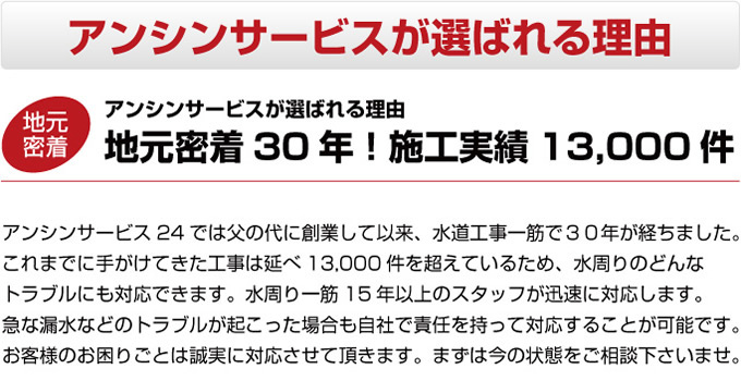 神戸 住宅設備 地元密着30年施工事例13000件